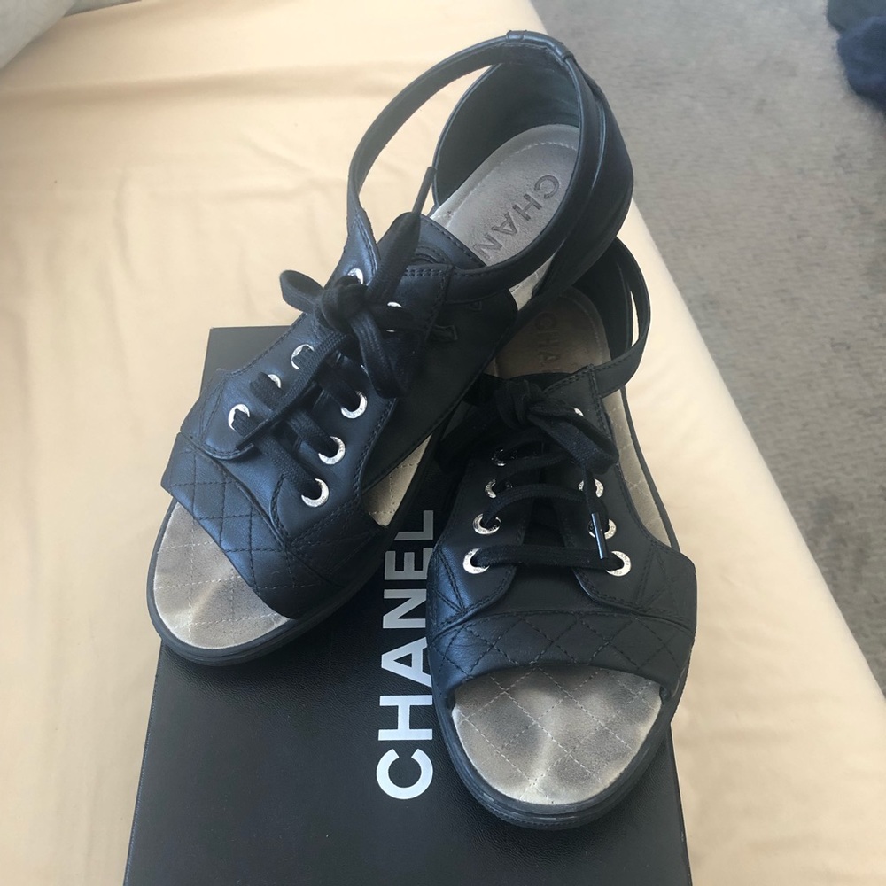 Authentic Chanel Gladiator Sandals